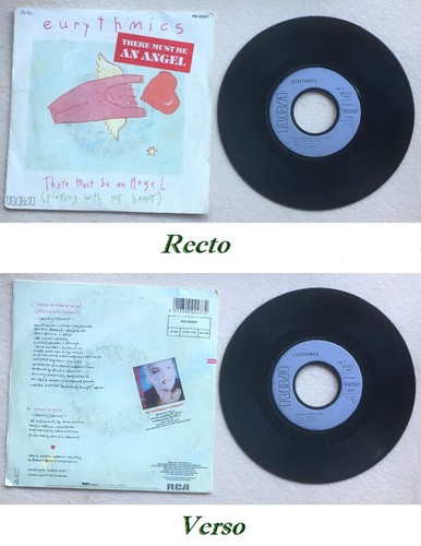 Eurythmics disque 45t vinyl - disque,