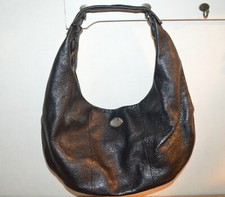 Sac en cuir noir MAC DOUGLAS