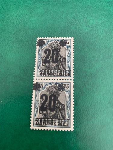 Sarre paire timbres 50 - paire, n°50
