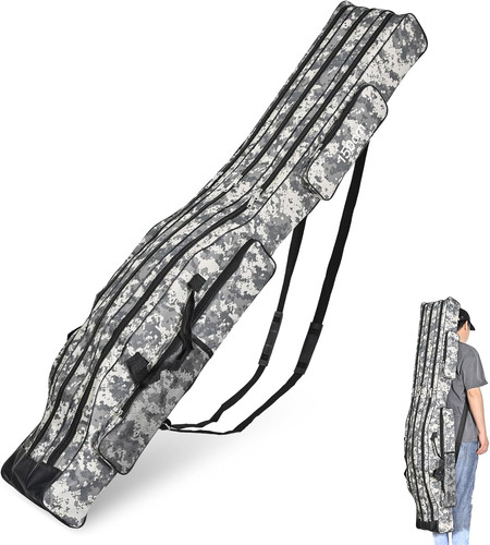 Portable layers fishing pole - portable, 3