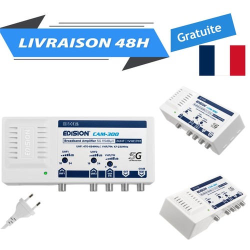 Amplificateur antenne tnt - tv,