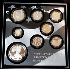 2019 US Édition Limitée Argent Preuve Set 8 Pièces En Original Boite COA