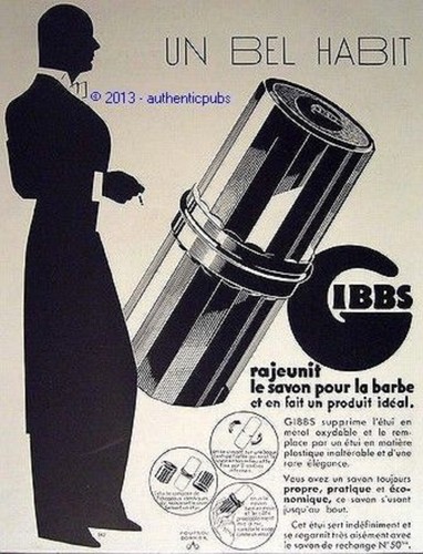 Publicite gibbs savon - publicite, pour