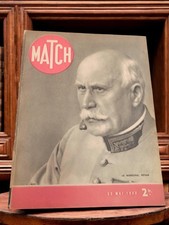 Magazine Paris Match 1940 ancien vintage journal rétro collection presse d'époqu
