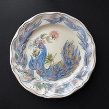 ASSIETTE en FAÏENCE de