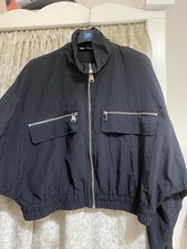 Blouson bomber femme bleu