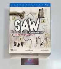 Coffret 4 Bluray - Saw La Tetralogie Director’s Cut Version Française NEUF