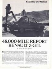 Catalogue Brochure Renault 5