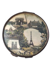 Superbe Poudrier Ancien Début