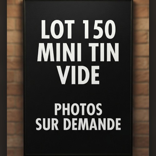 Lot 150 min tin vide - lot,