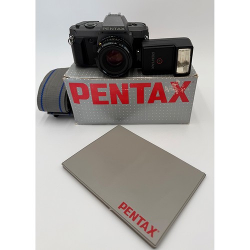 Pentax p30t 35mm slr film - pentax,