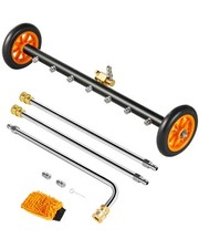VEVOR Nettoyeur surface pour nettoyeur haute pression 590 mm 2 tiges d'extension