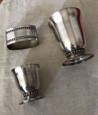 LOT TIMBALE COQUETIER ROND DE