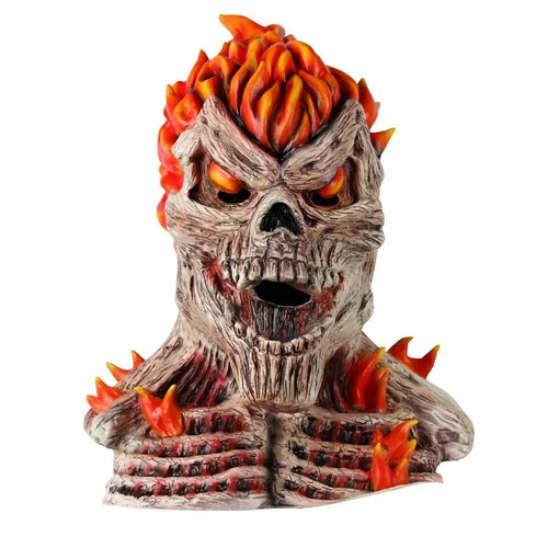 Masque crane feu halloween - crane, en