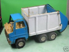 camion poubelle, jouet ancien