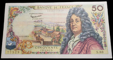 Billet De 50 Francs Racine