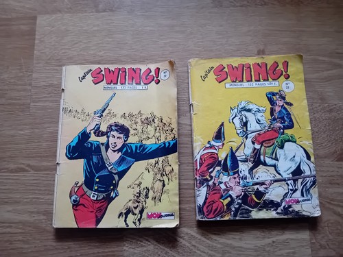 Lot bds captain swing - captain, 1ère