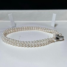 Rare collier de perles fines