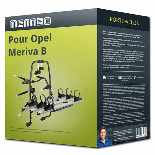 Porte vélo menabo stand 3 - up,