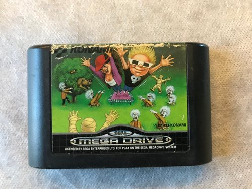 Jeu sega megadrive zombies - megadrive,
