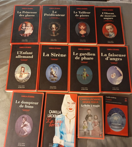 Lot camilla lackberg - 12,