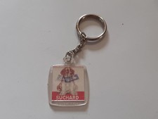 porte clé clef holographique chocolat SUCHARD