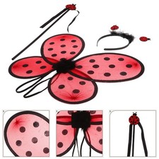 Costume D'ailes De Déguisement Fée Pour Filles D'Halloween