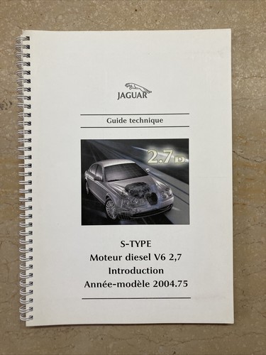 Guide technique jaguar type - jaguar, s-type