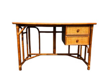 Bureau en rotin
