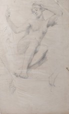 DESSIN ANCIEN XIX EME-NU