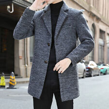 Hommes Trench-Coat Veste Caban