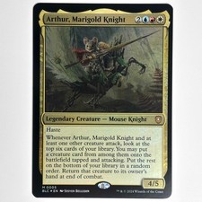 ARTHUR, MARIGOLD KNIGHT MTG BLC - CARTE MAGIC THE GATHERING EN NEUF