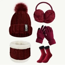 Ensemble 5 pièces Écharpe