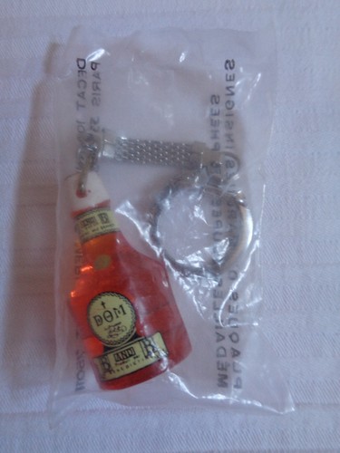 Ancien porte cle bouteille - cle, dom