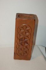 Véritable Queyras artisanal de tradition , porte couteau déco en bois in