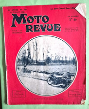 Moto Revue N°799 ; 07-1938  