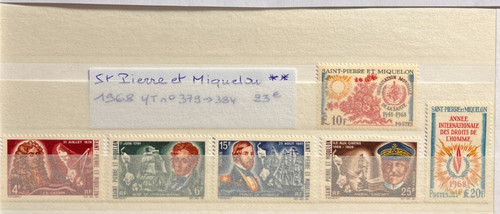 Timbres saint pierre - timbres,