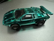 Nouvelle Aurora AFX Lamborghini Verte Voiture De Course Vintage