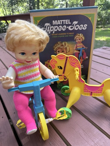Vtg mattel tippee toes 1967 - tippee,