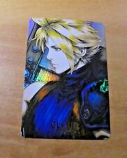 FINAL FANTASY 7 ANIME MANGA ACG CARD AG4 PRISM HOLO GOLD CARTE CLOUD MINT
