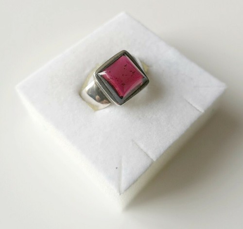 Bague grenat hessonite - bague, en