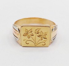 Bague chevalière antique