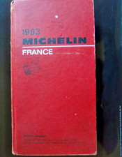 Guide michelin rouge france - guide,