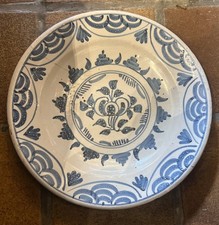 Faïence ancienne plat espagne - plat,