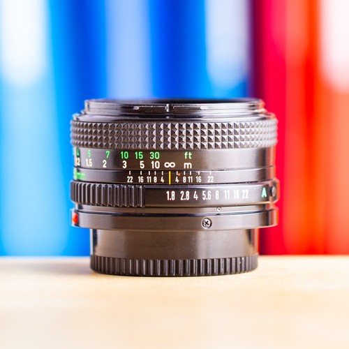 Canon 50mm nfd - canon, f/1.8
