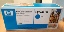 Cartouche d'impression Toner HP LaserJet Q2681A Cyan DESTOCKAGE