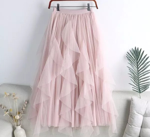 Jupe tulle rose - jupe,