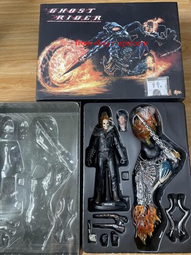 Hottoys ghost rider nicolas - ghost,