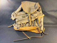 Ancien sac à dos de type scout en toile de jute LAFUMA breveté SGDG randonnée