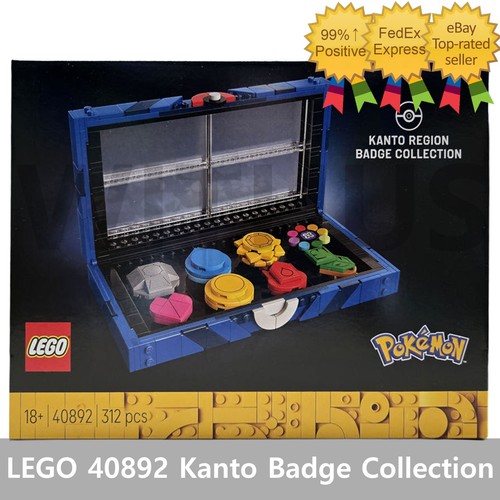 Lego pokemon 40892 kanto - pokemon, badge